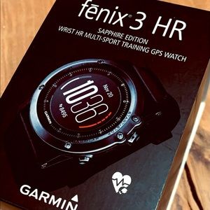 Garmin fenix 3HR Sapphire edition